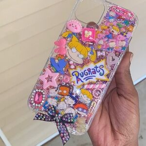 Rugrats Character Phone Case with Pink Details
